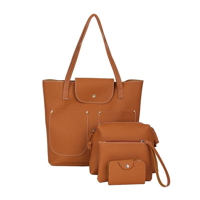 Elegant New Women Handbag Set Premium Leather Shoulder Bags With Timeless Design