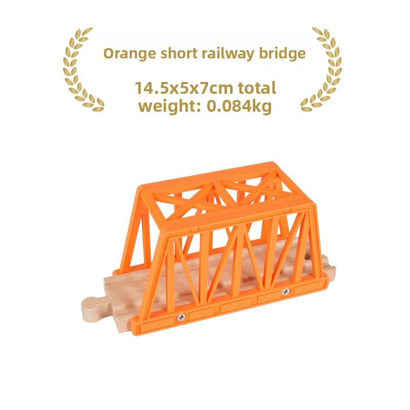 All Kinds Wooden Bridge Wooden Train Track Accessories Suspension Bridge fit for Brand Wooden Railway Tracks Toys for Children