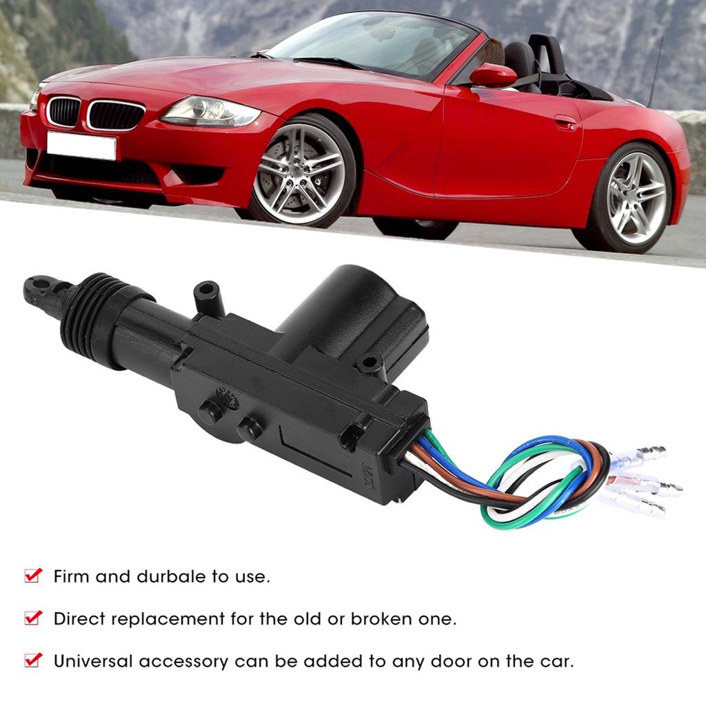 5 Wire Door Master Solenoid Actuator Motor Popper Central Automatic Locking Universal Parts