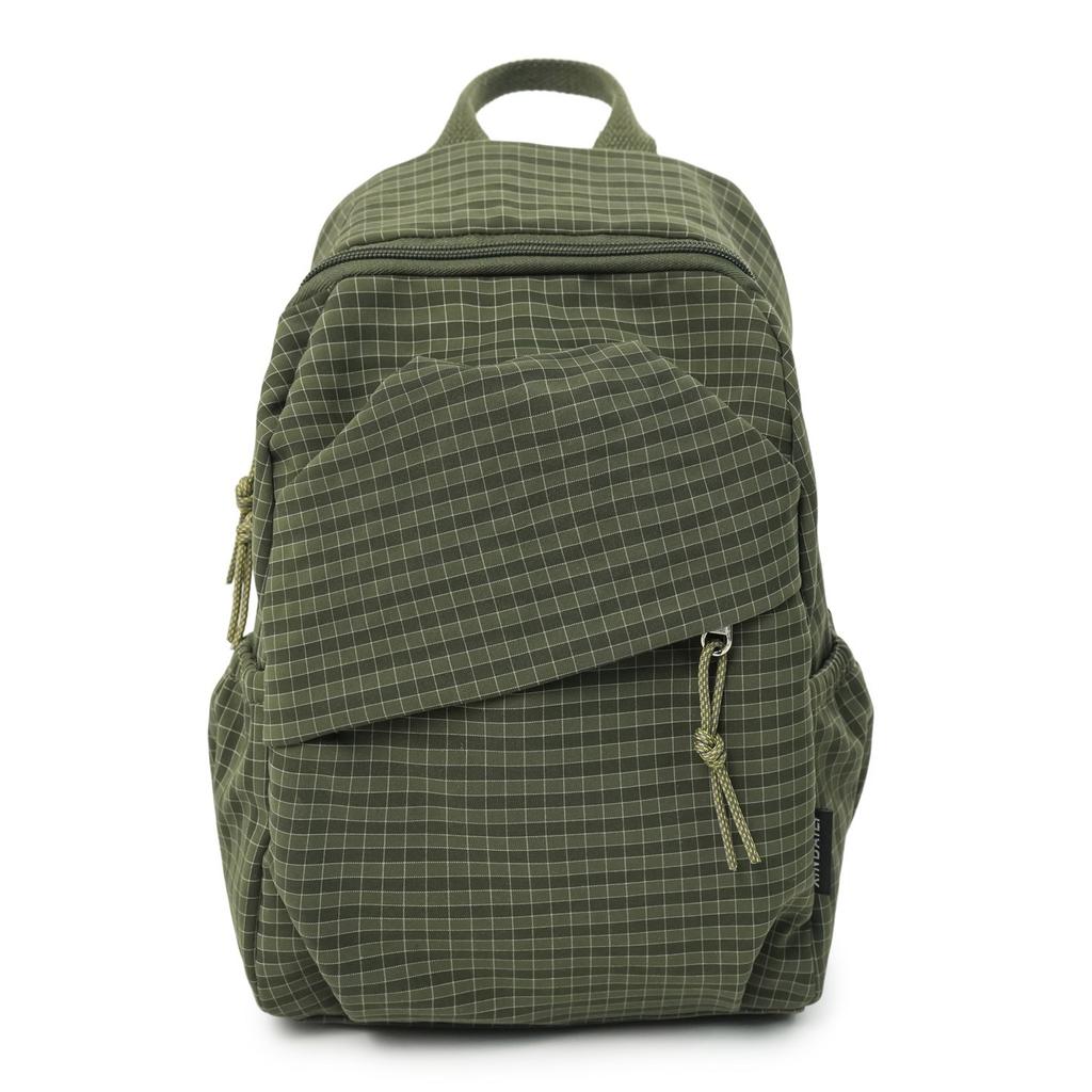 Schoolbag Outdoor Travel Vintage Plaid Backpack Seasonal Couple Simple Versatile College Student Casual Backpack Nylon Breast Bag