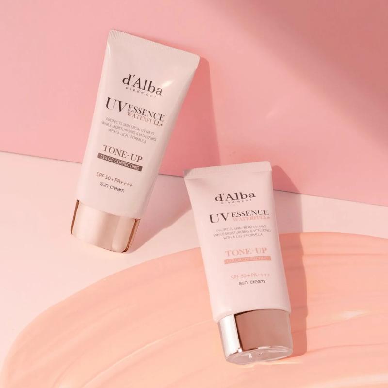 d'Alba Duo de Crèmes Solaires Waterfull Tone-Up – SPF50+ PA++++ (50 ml x 2)