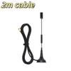 1 Peça Antena Dipolo de Meia Onda Alta Qualidade 12dBi 433MHz Antena SMA Macho Com Base Magnética Acessórios para Carro
