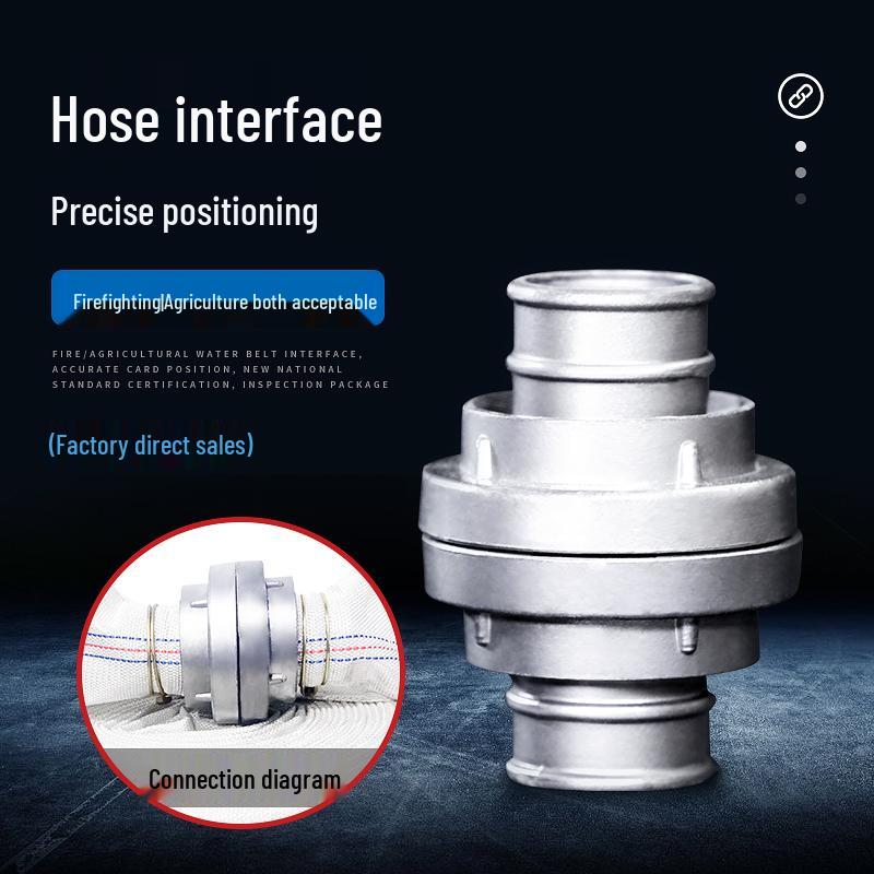 Sada hasičské spojky a hydrantového klíče