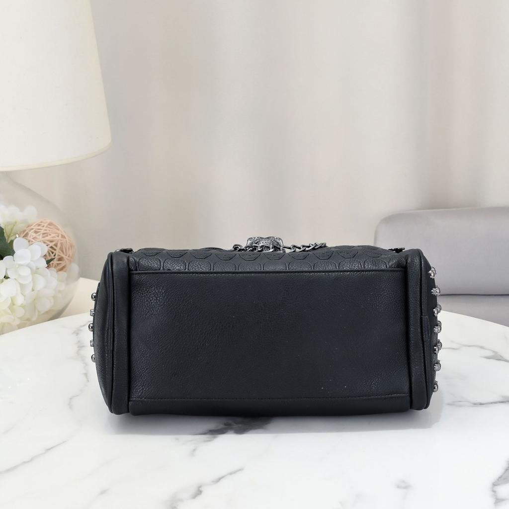 European and American Casual Women's Bag Retro Style Skull Single Shoulder Diagonal Cross Pillow Bag