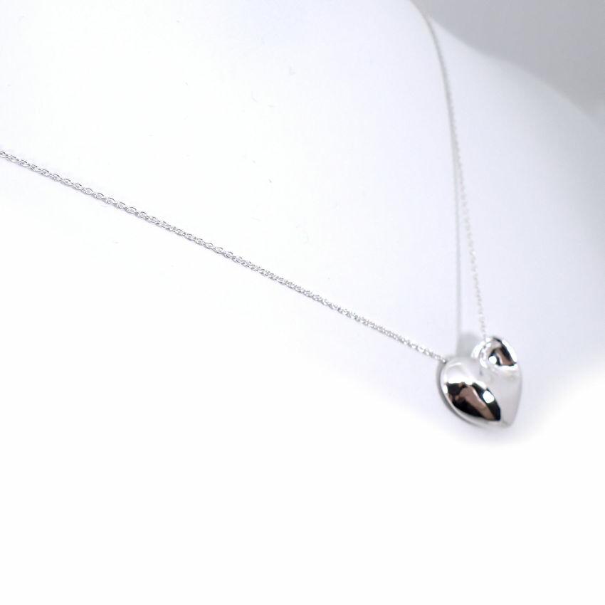 [Used] TIFFANY 925 Heart Pendant/Necklace/g538-66