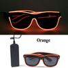 Hot Sale Luminous Neon Glasses With Lights LED Eyeglasses Bar Rave Parties Props Glowing Glasses Festival Club Supplies