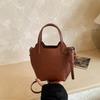 OGAR 2026 Fashion PU Basket Tote Bag
