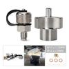 Quick Twist Oil Drain Valves,Oil Drain Valves Leakproof Rustproof Stainless Steel Drain Hose Attachment