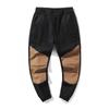 New Autumn/Winter Fashion Brand American Retro Panel Contrast Color Tie Leggings Loose and Versatile Handsome Casual Men's Pants