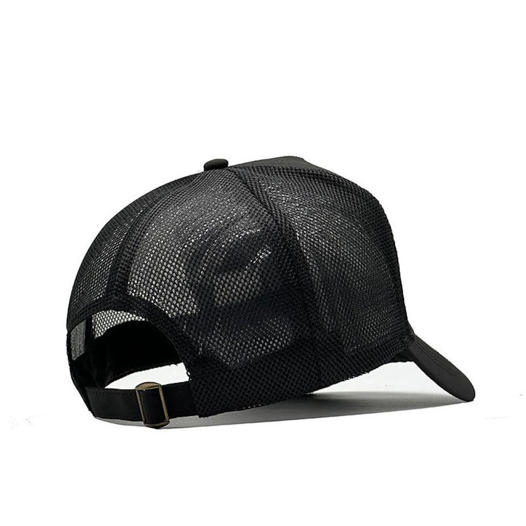 HABERI Mesh Trucker Large Sizes Solid Golf Men's Cap, 60-65cm, Color, (JP, Alphabet, XL, 60-65cm, Beige)
