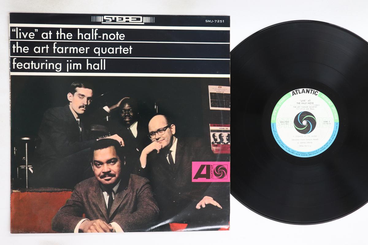 

LP Record ART FARMER, JIM HALL - Live At The Half-note SMJ7251 ATLANTIC 1964 Japan Jazz Used