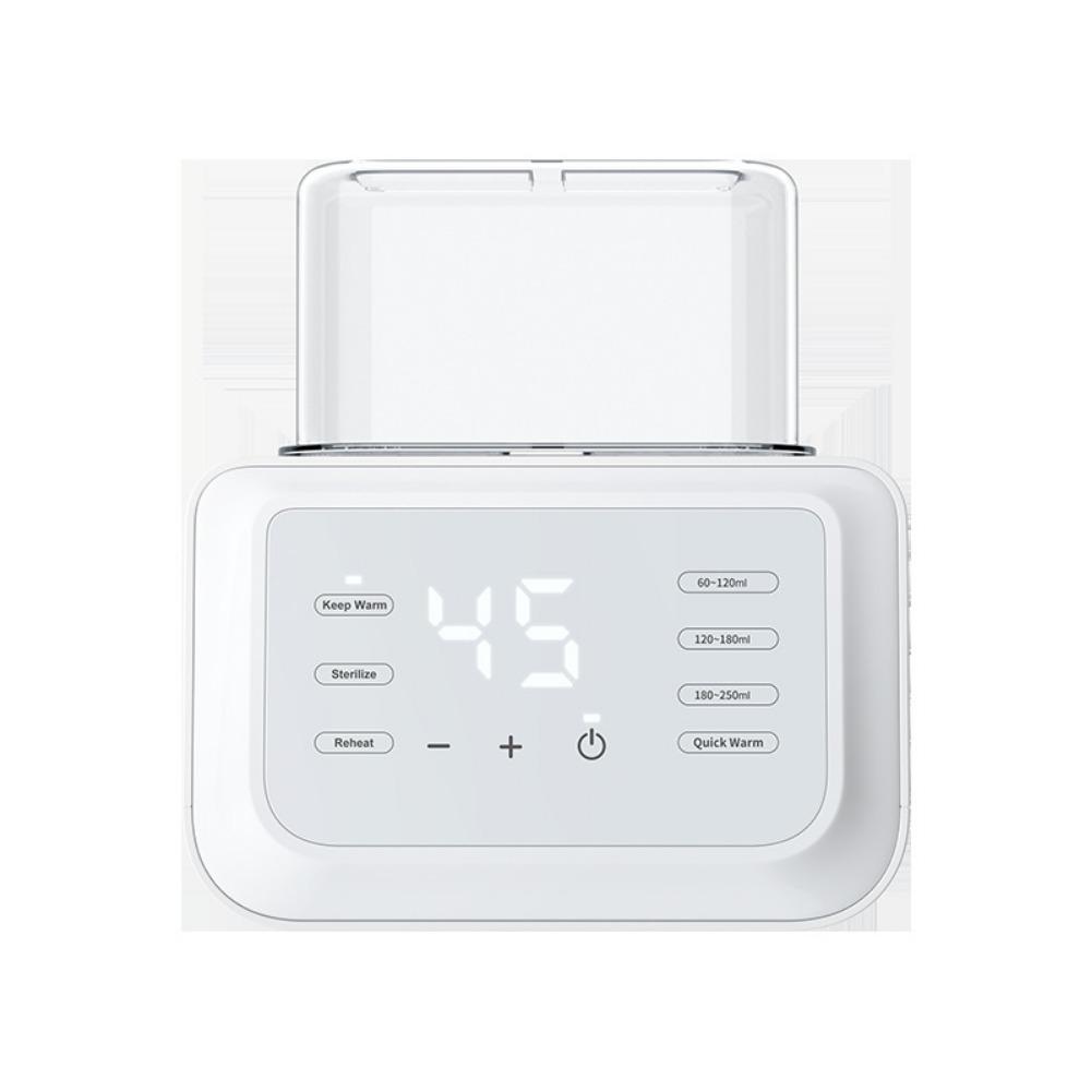 

Многофункциональный двойной подогреватель молока для бутылочек Автоматический подогреватель молока Подогреватель грудного молока с функцией размораживания white