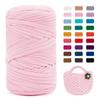 Chunky Large Roll 400g T-shirt Yarn for DIY Knitting, Crochet, Bags & Floor Mats