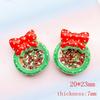 10Pcs Cute Mini Shining Christmas Series Flat Back Resin Cabochons Scrapbooking DIY Jewelry Craft Decoration Accessorie F68