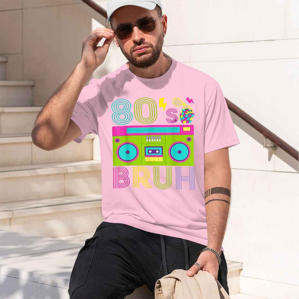 Costume Unisex 80s Ild Unisex Tshirt 2026 New Model Shortsleeve Crewneck Tshirt Classic Casual Multiple Colors And Sizes For Dail