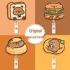Capybara Retractable ID Card Holder for Students, Doctors & Nurses - Cute Accessory for Name Badges