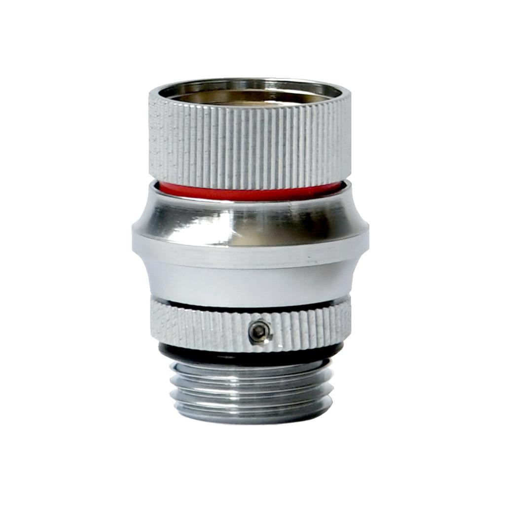 Ohmiya Rotation Adjustment Shower Adapter Shower Smooth Water Saving Shower Head Prevents Hose Twisting Rotating Angle Adjustment Thread Size SA-72