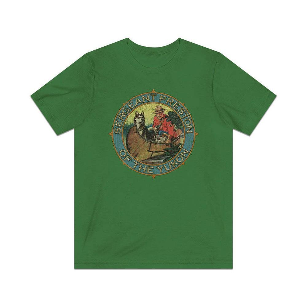 

Sergeant Preston of the Yukon 1955 Vintage Men s T-Shirt Unisex T-Shirt S