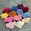 1PC 5-Head Artificial Flowers Silk Hydrangea Bridal Bouquet Real Touch Fake Flowers Home Party Wedding Decoration