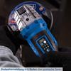 Cordless Angle Grinder with 2Ah Starter Kit BC-AG125-X - SET S - SCHEPPACH