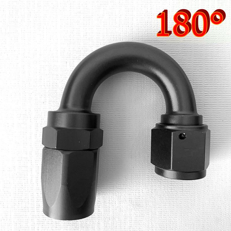 AN6 CEP Oil Fuel Fittings Hose End Connector Adaptor Kit Braided Oil Fuel Hose Line Swivel Fittings Double Hole Wire Clamp
