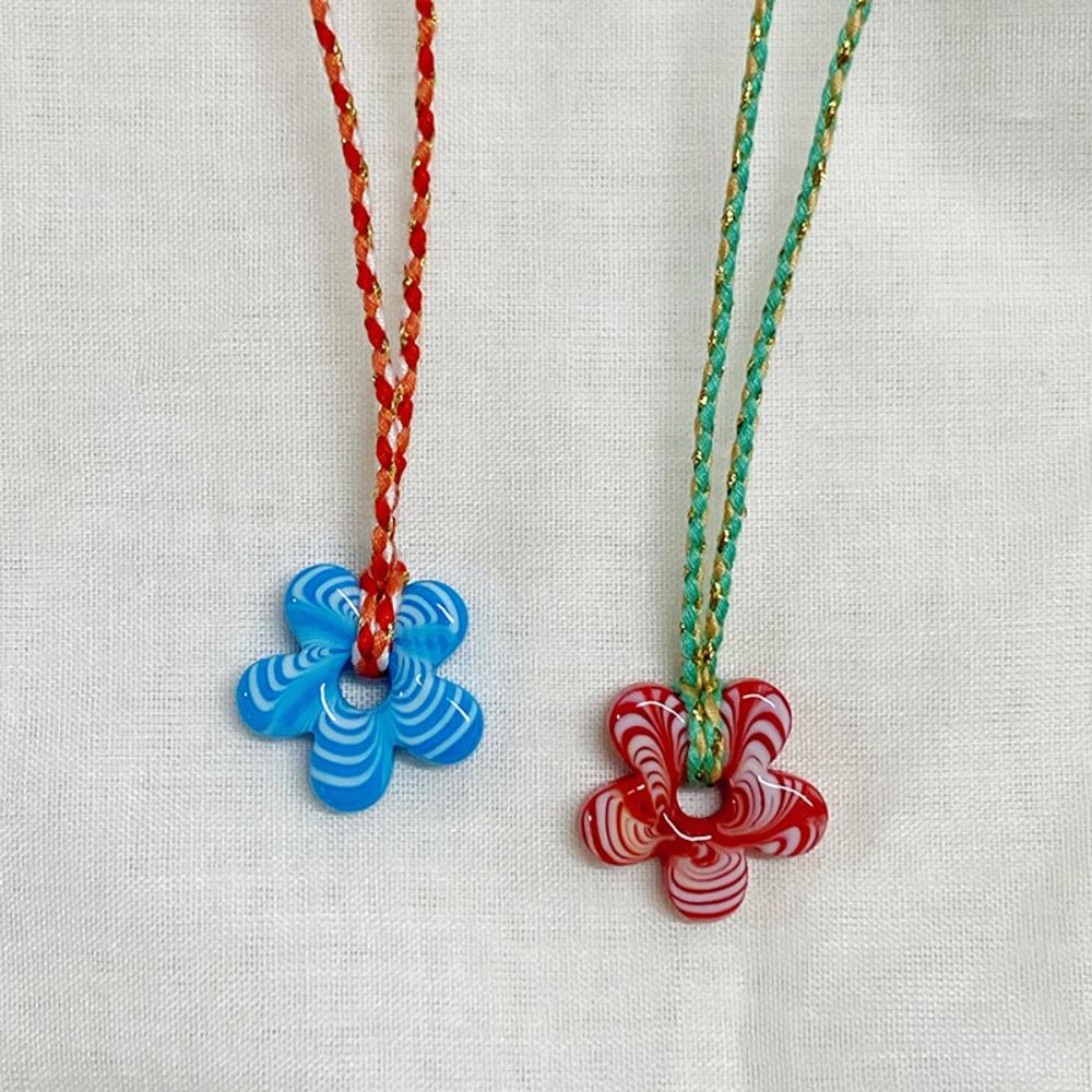 Jewelry Mini Flower Necklace Childishness Floral Chain Choker  Summer