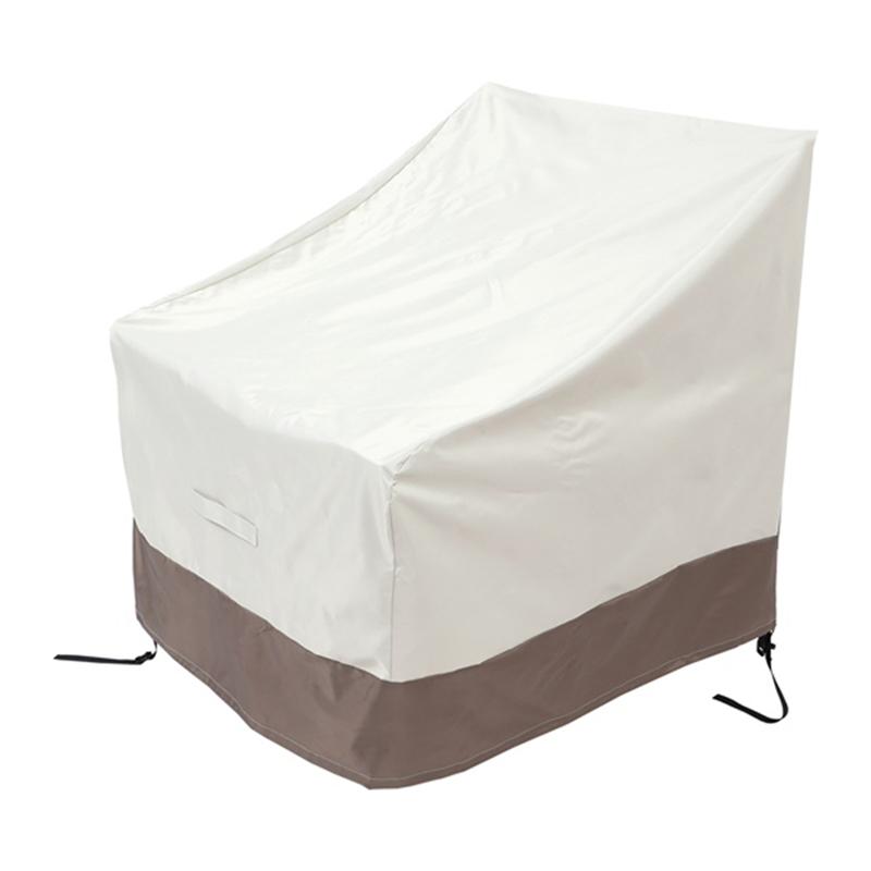 M-Modern-Paquete de 3 Fundas para Sillas de Patio Adirondack 31X33x36 Pulgadas Funda Resistente para Sillas de Patio al Aire Libre 420D, Impermeable Césped Exterior