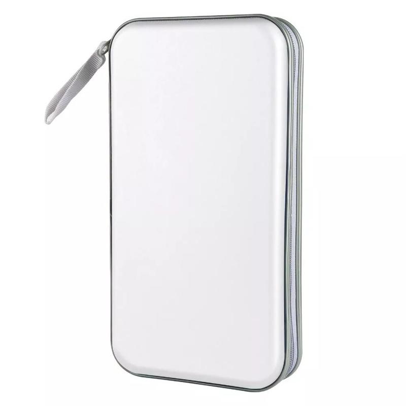 80 Ark CD DVD Bæreveske Omslag Disk Oppbevaringsholder CD-lommebok Album Hard Boks Plastpakke Disk DVD-diskpakke