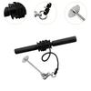 Forearm Wrist Roller Cable Attachment Anti Slip Muscle Arm Strength Training