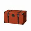 Vintage Storage Chest with Latch Retro Wooden Box Hinged Lid Secure