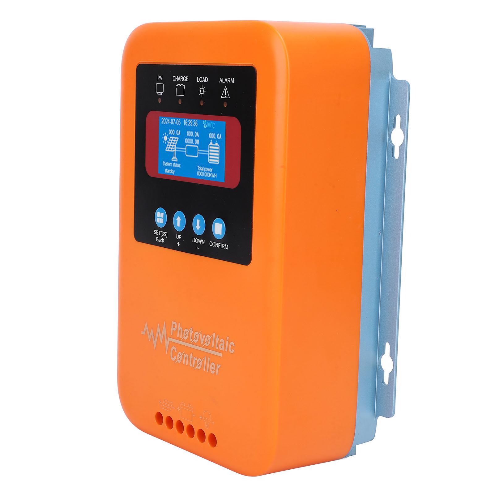 

Контроллер заряда солнечной панели 12В 24В 36В 48В ЖК-дисплей MPPT Регулятор солнечной панели