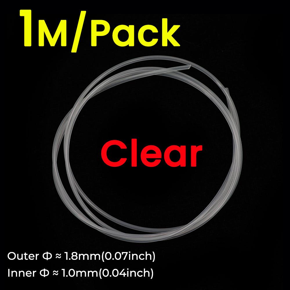 1-6Packs Semi Rigid Tube Fly Tying Material 1.8mm/1.0mm 1M Inner Tube for Salmon Streamer Flies 6 Colors Perfect