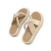 2025 new fashion national style slippers women's summer wear super fire thick bottom beautiful not tired feet with skirt cool slippers