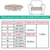 White Velvet Sofa Seat Cushion Cover Elastic For Living Room Corner Couch Cover Stretch Sofas Case Seat Slipcover 1 2 3 4 Seater for Home