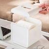 Plastic Roll Paper Holder Simple Desktop Tissue Box Modern Tissue Container  Coffee Table