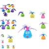 Funny Monster Toy With Big Eye For Children Purple Environmental Material