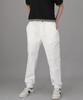 Seinteukeulu Bold Ankle Band Cargo Jogger Pants Bac-328 White