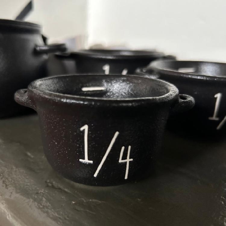Mystical Halloween Cauldron Measuring Cups Witches Themed Baking Essential For Potion Recipes Party Supplies And Festival Crafts