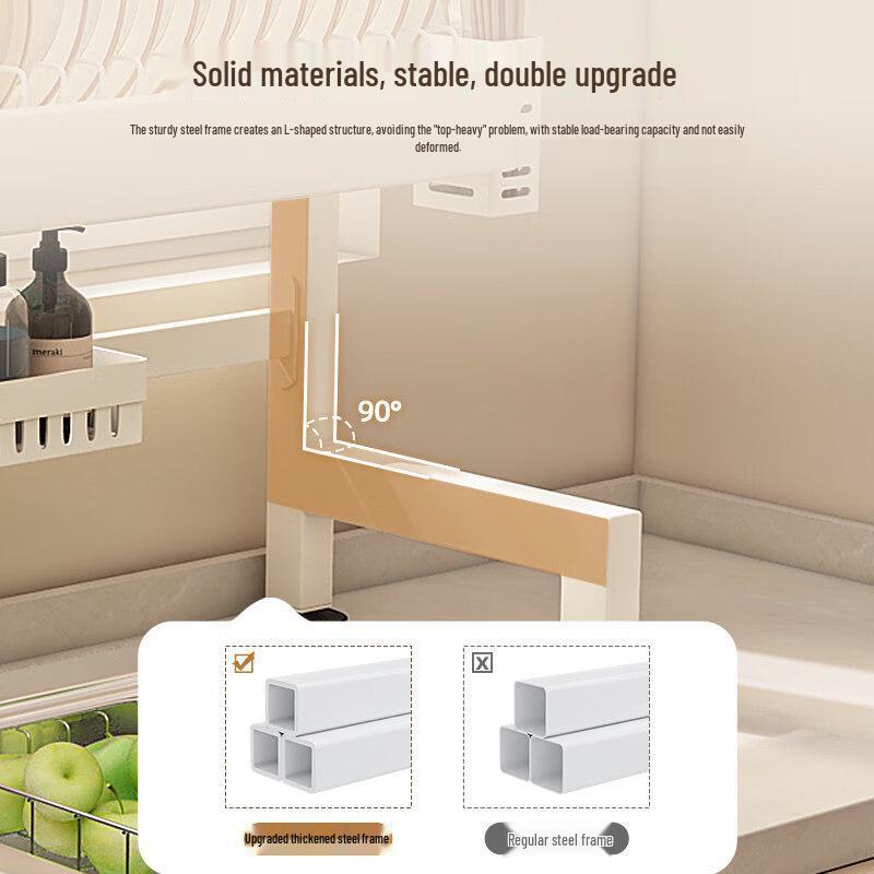 Kitchen Sink Dish Drying Rack