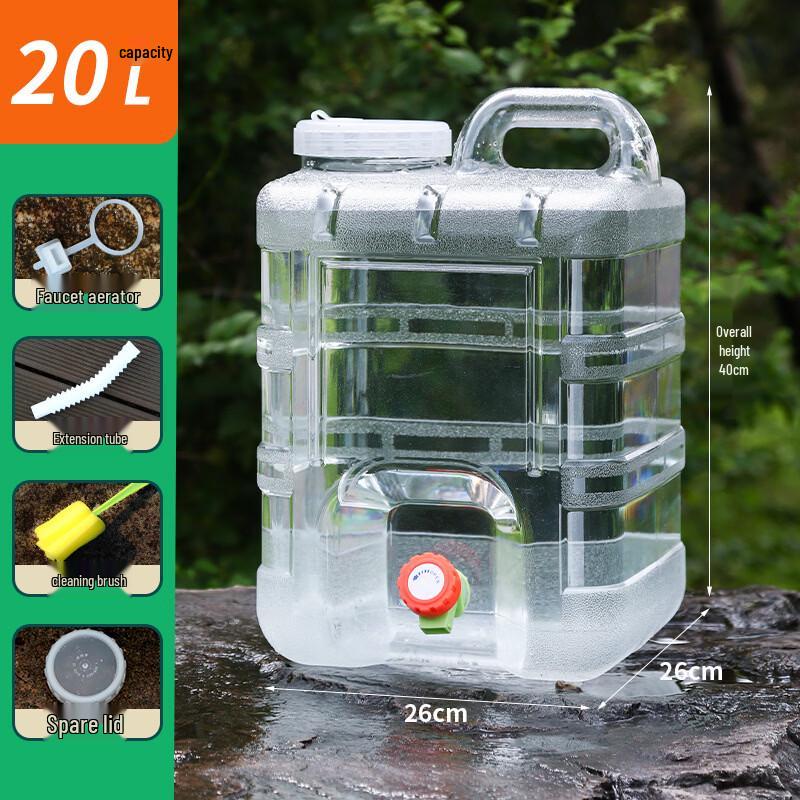 Portable Water Storage Bucket with Faucet