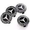 4pcs ABS 75mm Car For Mercedes Benz  Wheel Center Hub Caps W176 W246 W203 W177 W204 W205 W212 W213 X156 W117 X253 W118 W166 W167
