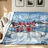 1PC Diddl Custom Name Patterned Flannel Blanket Suitable For All Seasons for Home Decor Warmth and Comfort Gifts Holiday Present