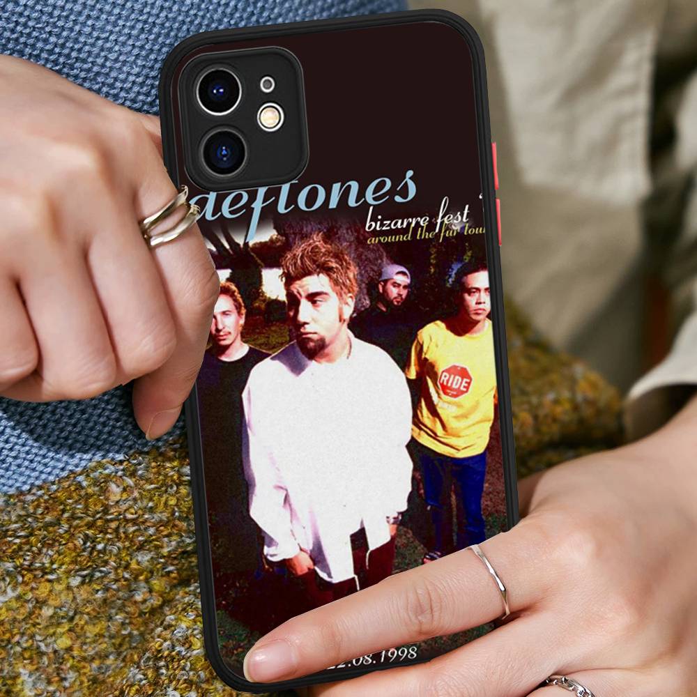 Alternative Metal Band Deftones Phone Case For IPhone 11 12 13 14 15 16 Pro Plus X XS MAX Matte Bumper Shockproof Cover