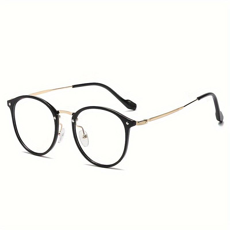New Ultra-Lightweight Metal Glasses Frame Day And Night Color Change Anti-Blue Light Glasses