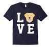 I Love My Dog Golden Retriever Animal Lover T-Shirt Short Sleeve Casual 100% Cotton T Shirts