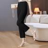 Paster Women's Casual Straight-Leg Cropped Pants