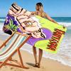 The Phantom 2D Flat Print Beach Towel, Large Soft Quick Dry Towel for Beach Camping SwimmingSSTJ0917040