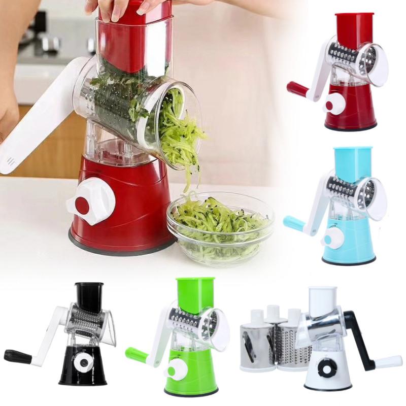 Innovative Hand-powered Vegetable Cutter With Multiple Functions For Potatoes Cheese And More