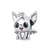 New 925 Silve Minnie Mickey Castle Charms Beads Dangle For Bracelet Necklace keychain Woman Jewelry Gifts