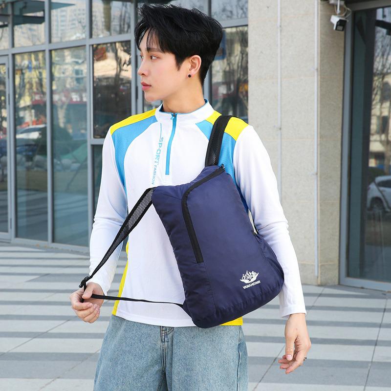Water-Repellent Portable Cycling and Hiking Backpack for Men and Women